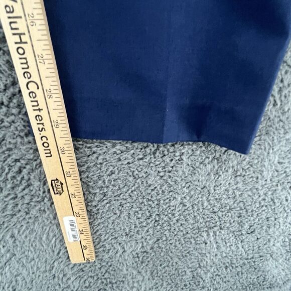 Lauren Ralph Lauren Men’s Navy Blue Flat Front Dress Pants Size 42x30 Polyester - Picture 3 of 6